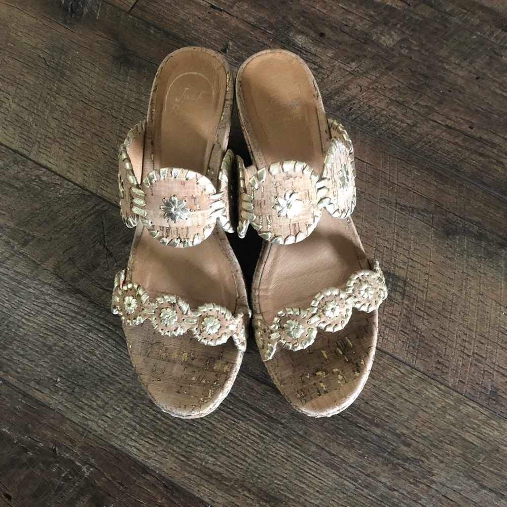 Jack Rogers Leigh Wedge Size 8.5M FINAL MARKDOWN